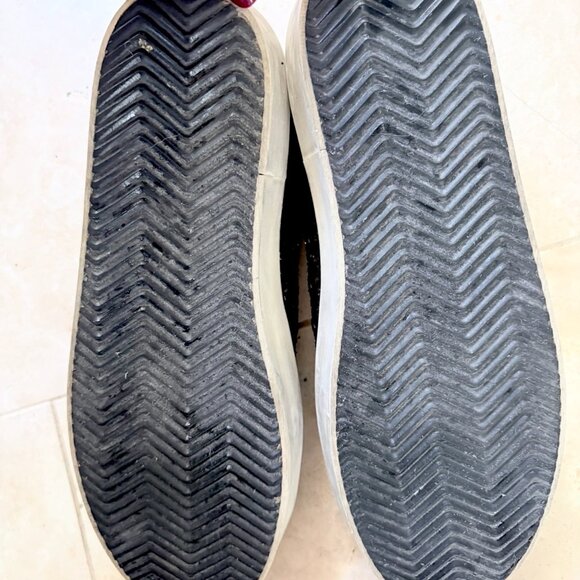 🌟 Golden Goose Hi Star Black Glitter Sneaker 🌟 - Picture 4 of 5